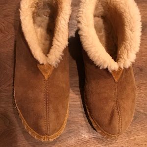 LL Bean Wicked Good Sheepskin Slippers
